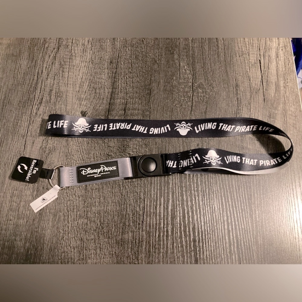 Disney Parks Pirates of the Caribbean Pin Lanyard